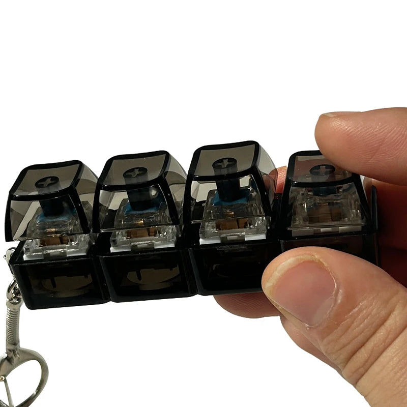 Fidget Keyboard Keychain
